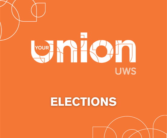 Colourful logo reading Your Union UWS